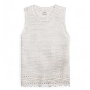 J. Crew Crochet sweater-tank Size Large